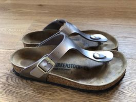 Birkenstock Sandalen Gizeh Bronze Grösse 38