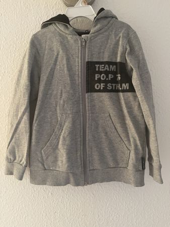 Sweat à capuche Polarn O. Pyret 6-8 ans