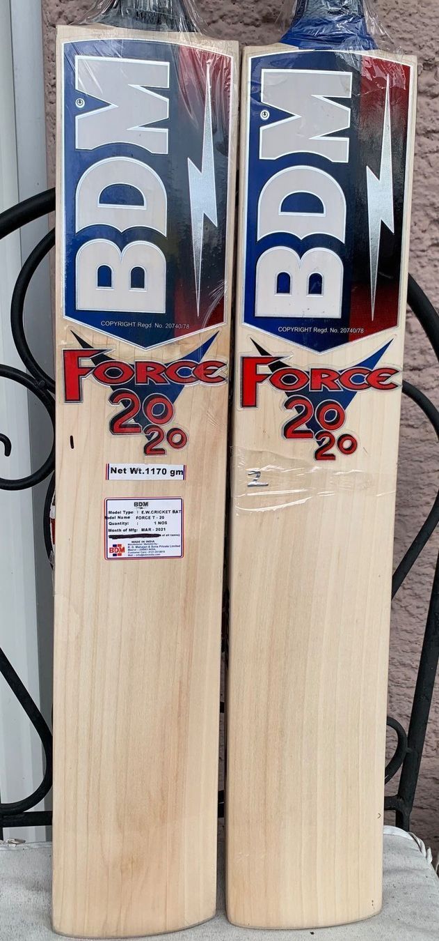 Altri accessori: Cricket bats BDM Force 20 20 English W – Nuovo e nell'imballaggio originale da Luzern venduto da ronymamuni 4