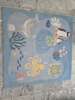Teppich Kinderzimmer Unterwasserwelt 133x133cm