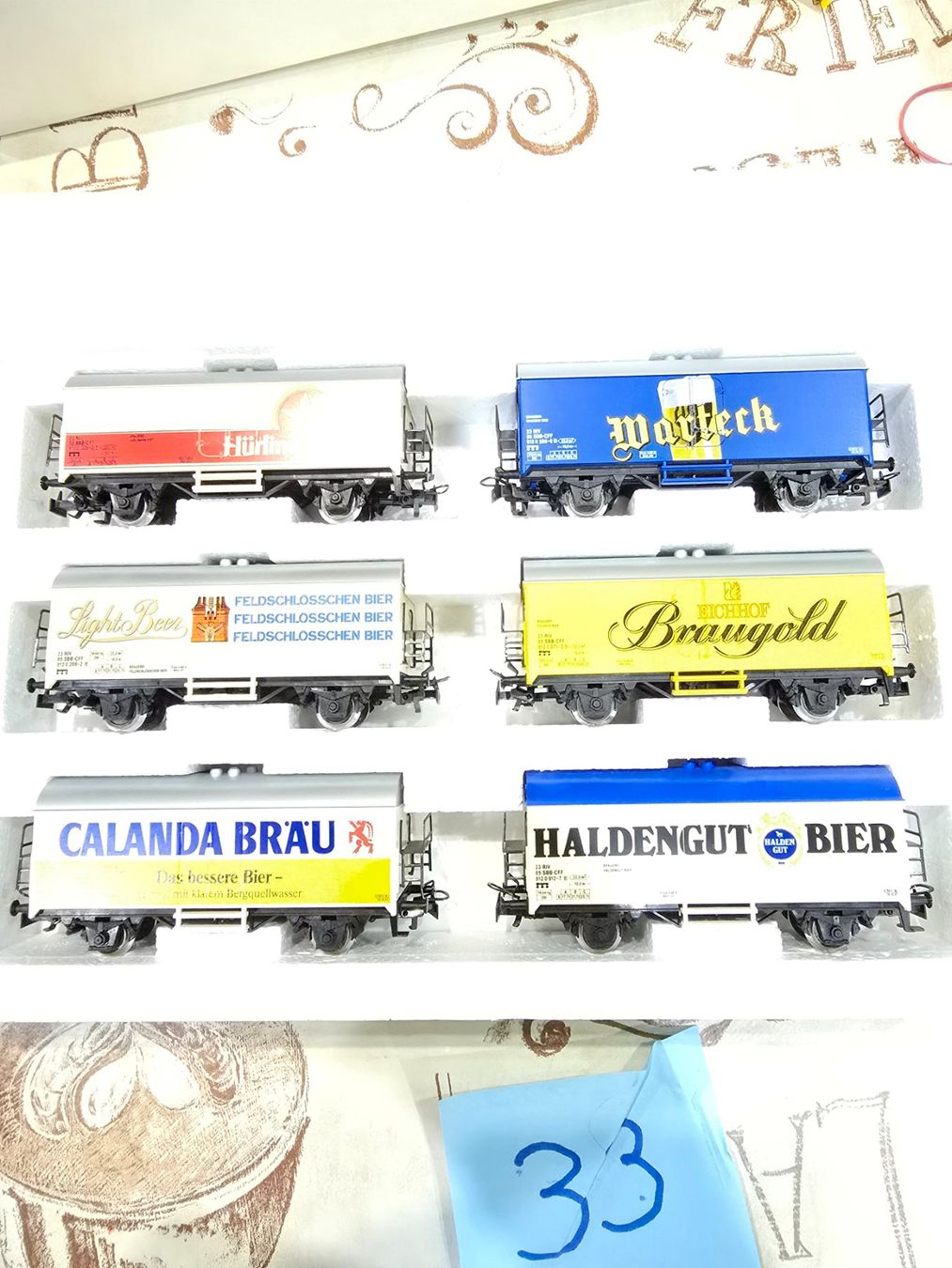 Märklin Modellini di ferrovie: Märklin 4490 Bier Set – Usato da Mauren TG venduto da Defrancesco 2