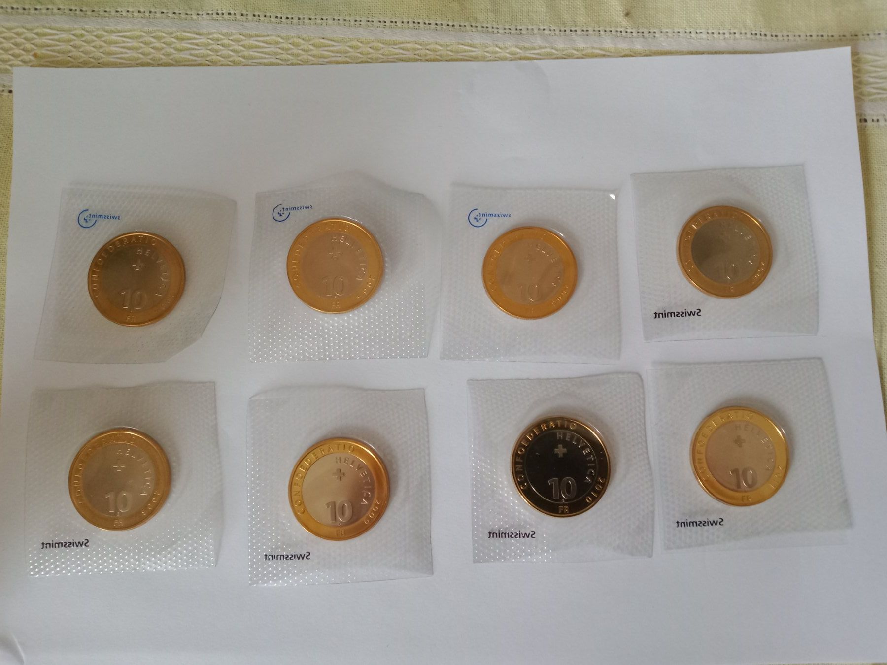 Tutti le monete: Swissmint 10 Franken Münzen – Nuovo (secondo la descrizione) da Wil SG venduto da Paco.2222 1