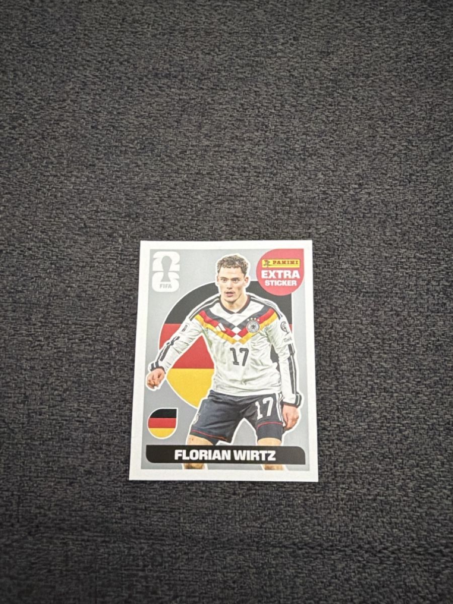 Panini Carte collezionabili: Panini Extra Sticker 2026 - Florian Wirtz Silber – Nuovo (secondo la descrizione) da Dierikon venduto da corinna310