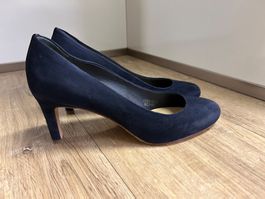 Hobbs London Pumps, Gr. 37, dunkelblaues Wildleder, Top! ...