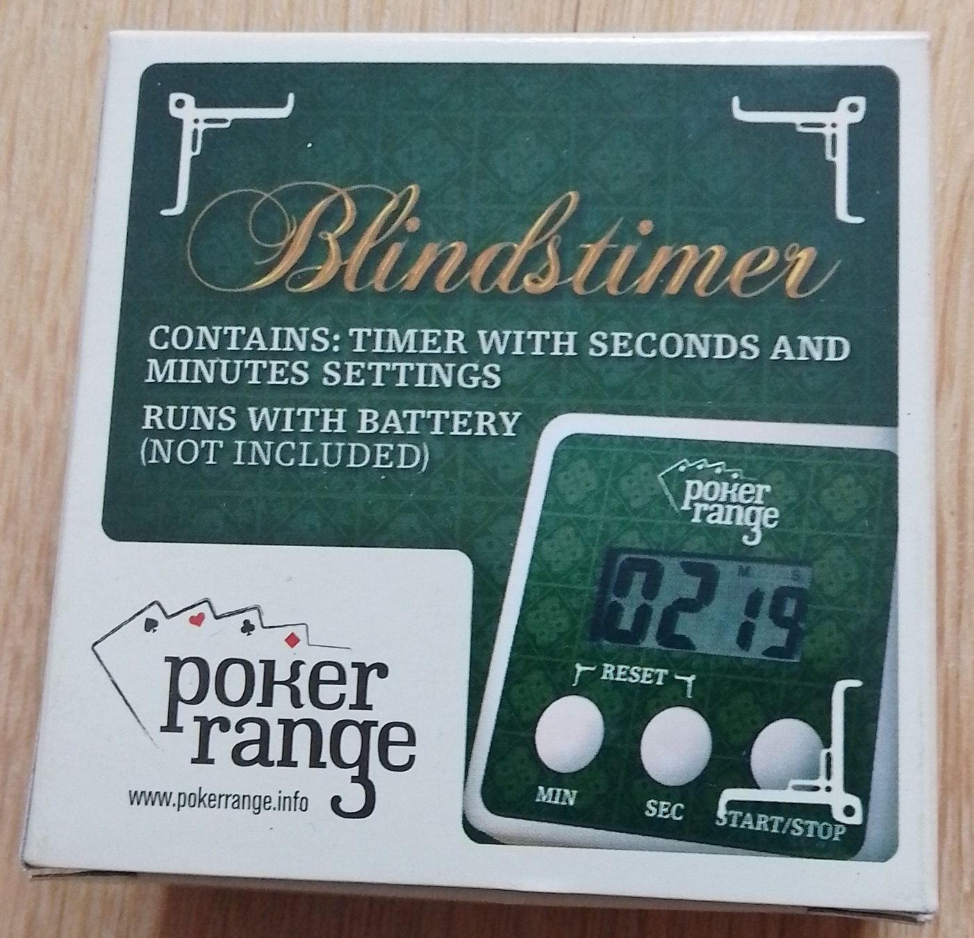 Giochi: Poker Range Blindstimer Stoppuhr Zeitmessung – Usato da Wohlen AG venduto da salamanderspielwaren