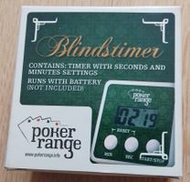 Poker Range Blindstimer Stoppuhr Zeitmessung