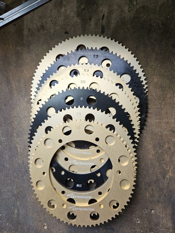 Talon Kart Kettenrad 87 Zahn 219 Steigung Neu Kart Heck