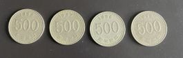 Pièces rares coréennes de 500 won - Collectionneurs!