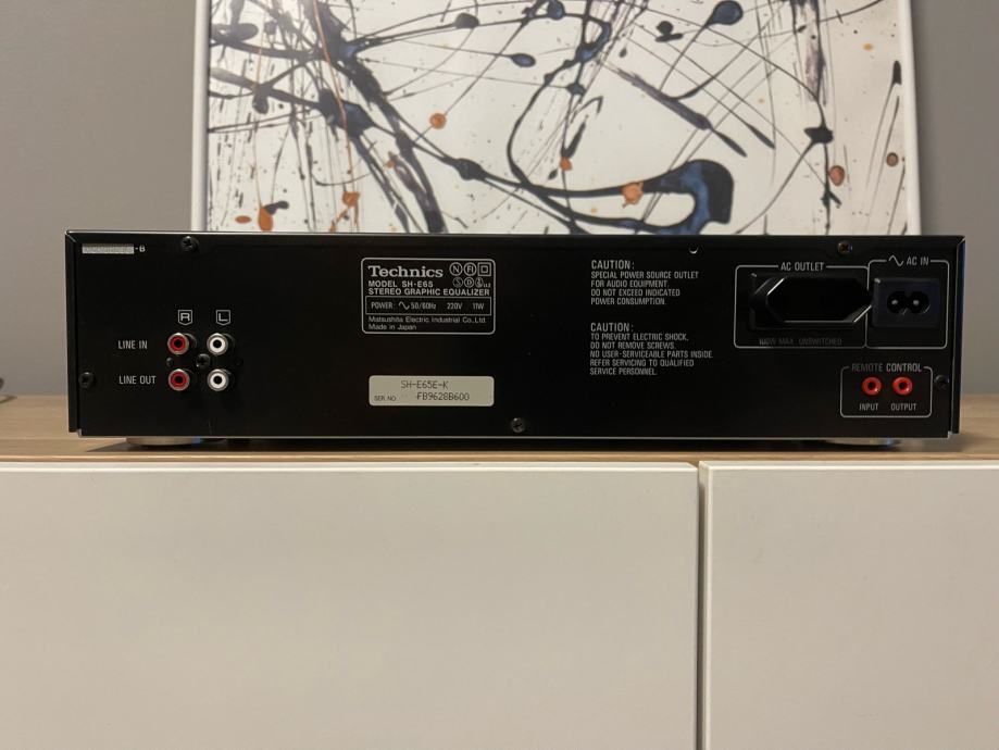 Technics Equalizer: Technics SH-E65 Graphic Equalizer – Gebraucht aus Trimbach von ELITA-5 4