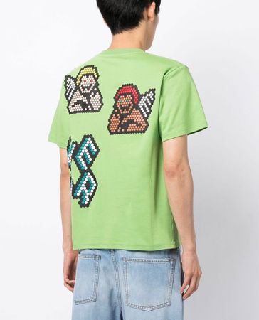 Gcds Kult T-Shirt green Herren Grösse L NEU ungetragen!