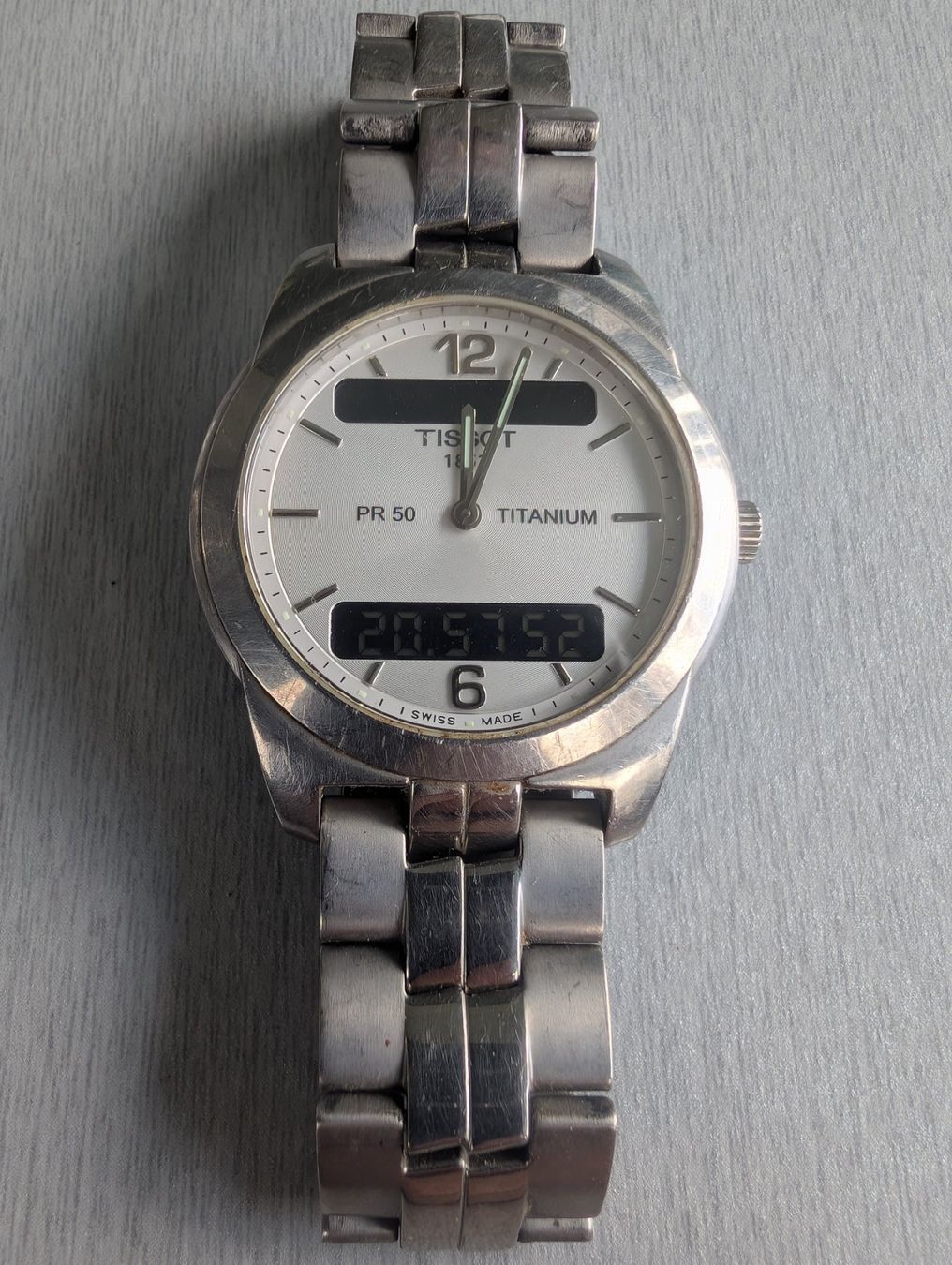 Tissot Orologi: Tissot PR 50 Titanium – Difettoso da Bellinzona venduto da nae_m2nr