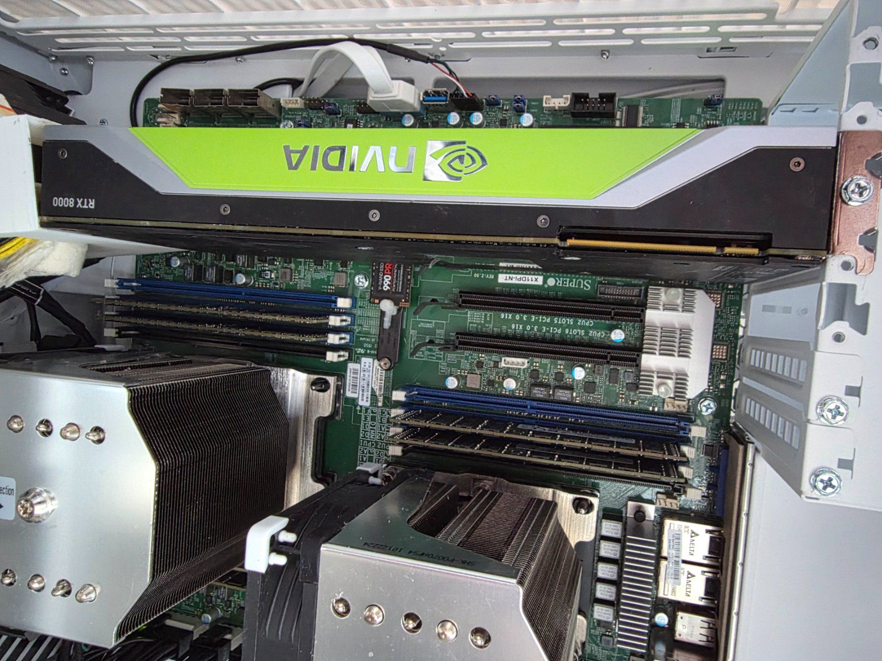 Nvidia Cartes graphiques: NVIDIA QUADRO RTX8000 TURING GPU 48GB GRAPHICS VIDEO CARD – D'occasion à Hauterive NE par thi_62ph 1