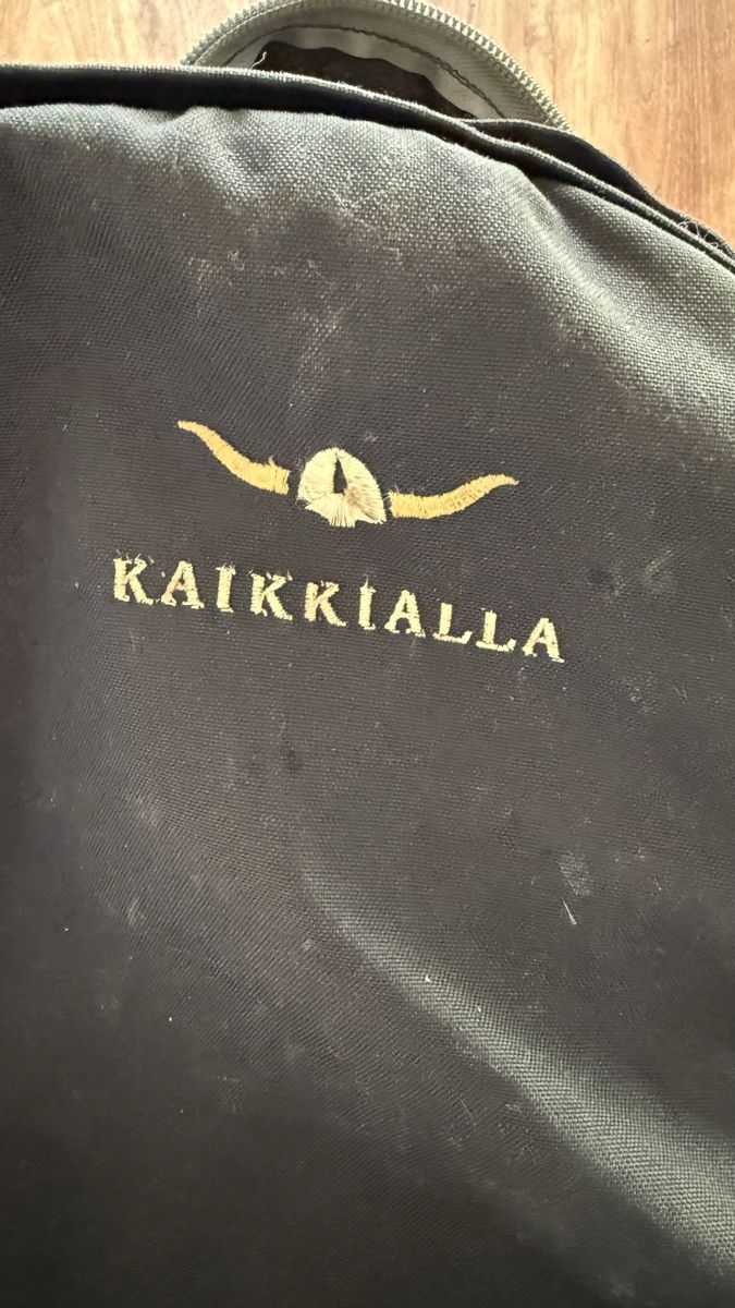 Zaini: Kaikkialla Backpack, Leevi 60, Black Hiking Backpack Used – Usato da Beckenried venduto da ristovandyk 2