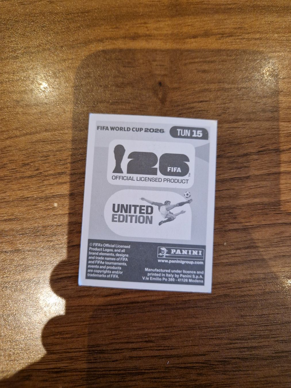Panini Sammelbilder & Trading cards: Panini 2026 TUN 15 – Neu (gemäss Beschreibung) aus Freudwil von freny24 1