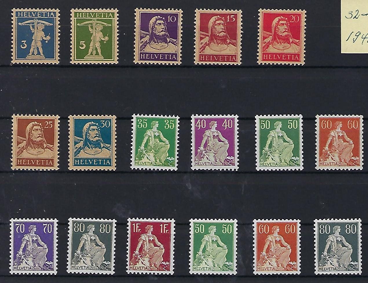 Alle Briefmarken: 1933 - 1940 Werbemarken Lot postfrisch **  15304 – Gebraucht aus Lunden von Animus999