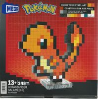 MEGA HTH 76 POKEMON CHARMANDER - SALAMECHE - GLUMAND PIXEL