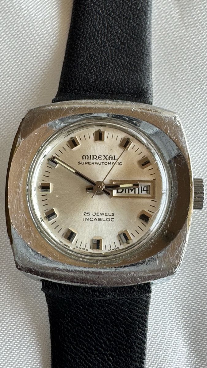 Mirexal Orologi: Mirexal Superautomatic Incabloc Vintage – Usato da Untersiggenthal venduto da TimeandShine