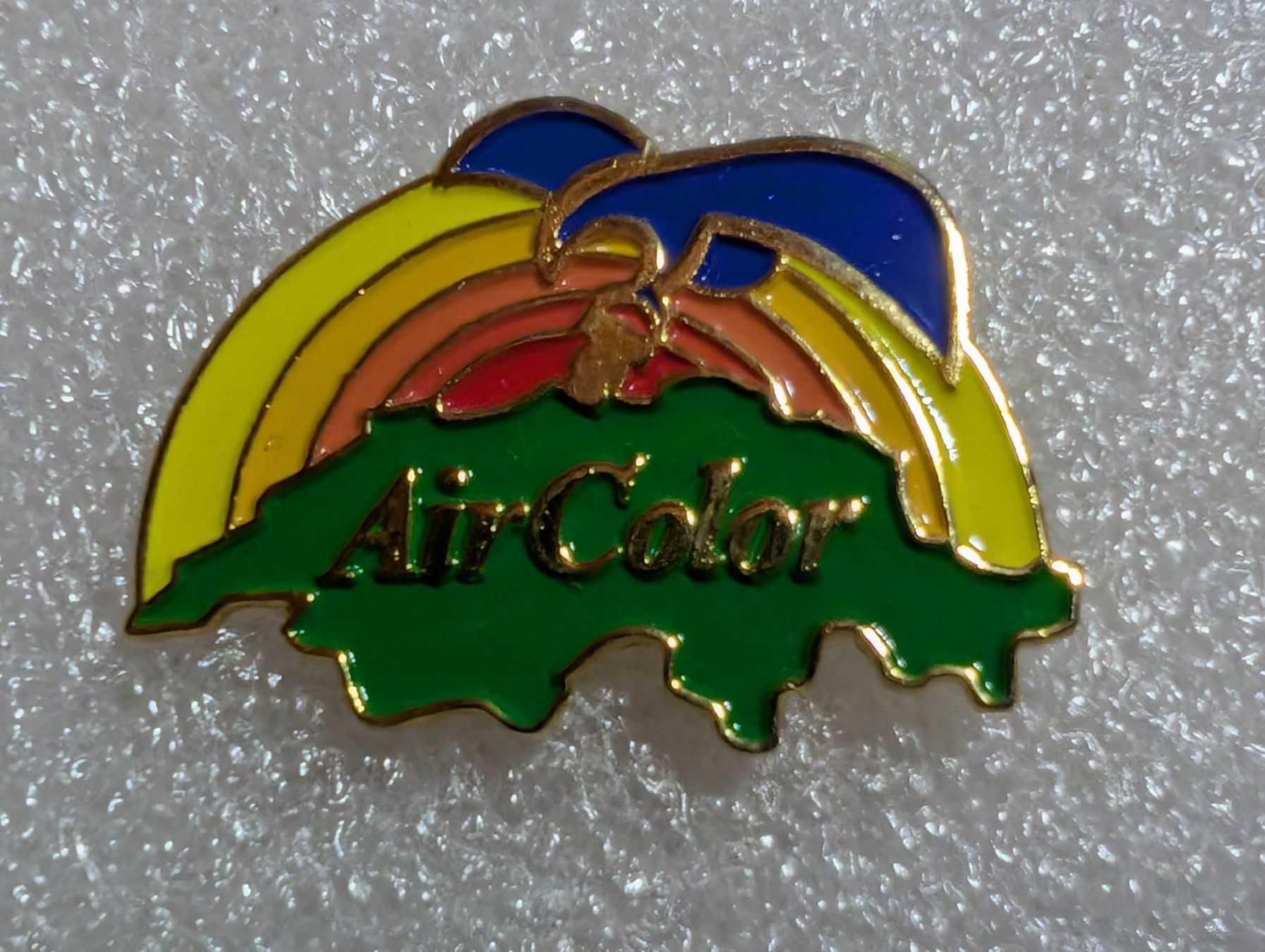 Placchette & Badge: Ansteckpin 251: AirColor – Usato da Oppligen venduto da Pin-Fall-Shop
