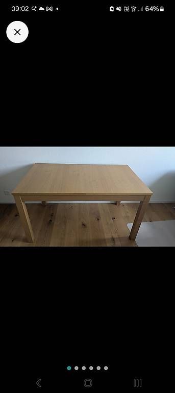 Ikea Tables: IKEA Bjursta Ausziehtisch – D'occasion à Geuensee par Itingen1
