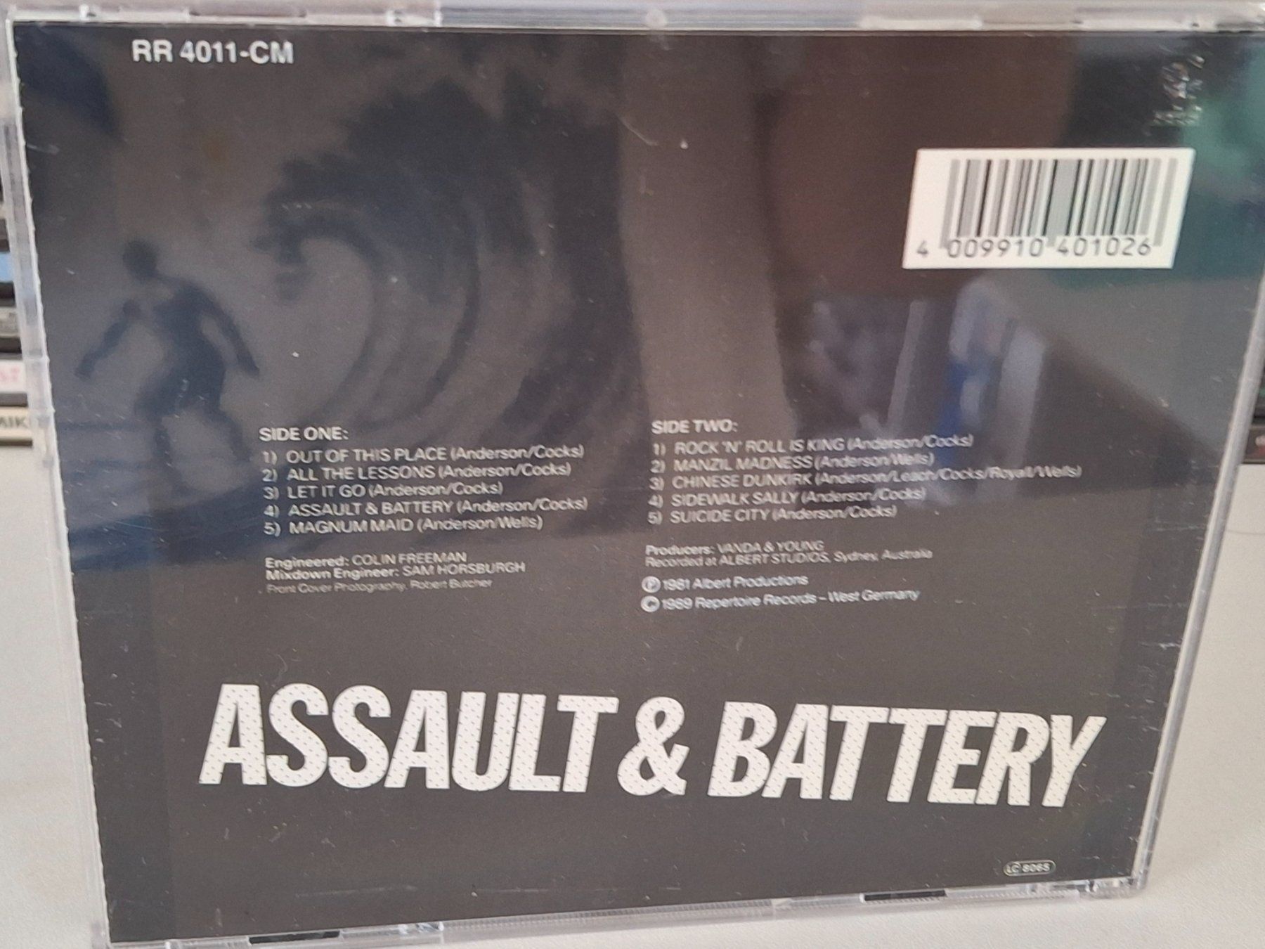 CDs: CD Rose Tattoo -  Assault and Battery – Gebraucht aus Aarberg von Jackup1 1
