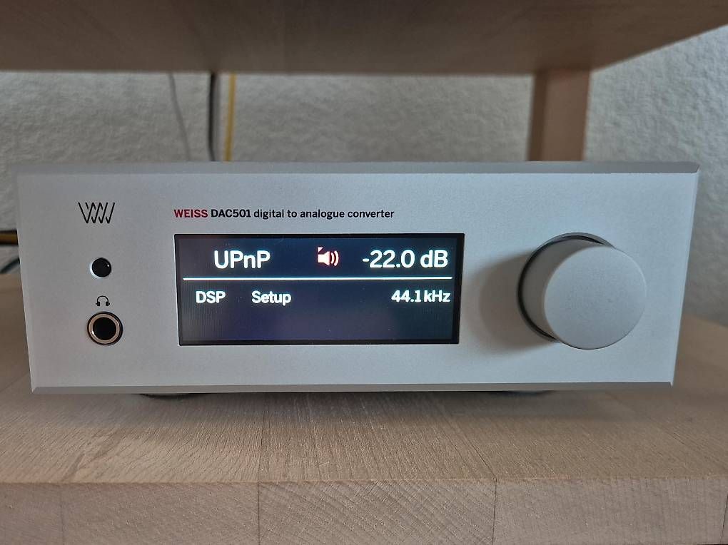Weiss Convertitori: WEISS DAC501 4-Channel silver – Nuovo (secondo la descrizione) da Rorschacherberg venduto da Alpenroesti 2