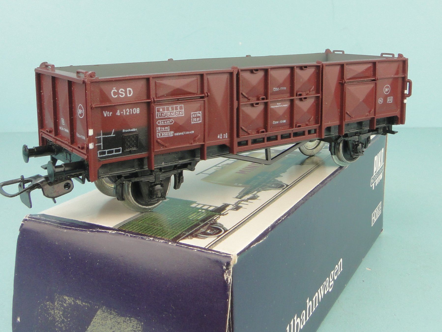 Piko Modellini di ferrovie: Piko H0 6443 CSD Güterwagen – Usato da Bülach venduto da cann11