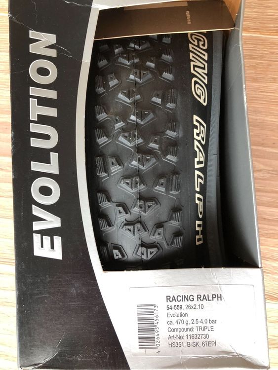 Schwalbe Racing Ralph Evolution 26x2.10 Faltreifen NEU (Neu und ...