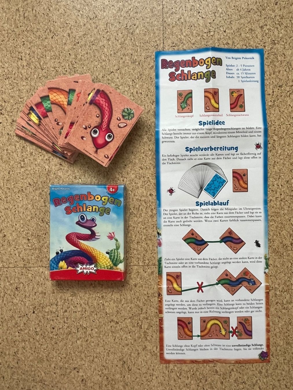 Amigo Jeux: Spiel "Regenbogenschlange", von Amigo, 4+ – D'occasion à Grosswangen par Vita500 1