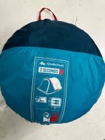 Wurfzelt Quechua 2 Seconds 2 Personen gebraucht blau
