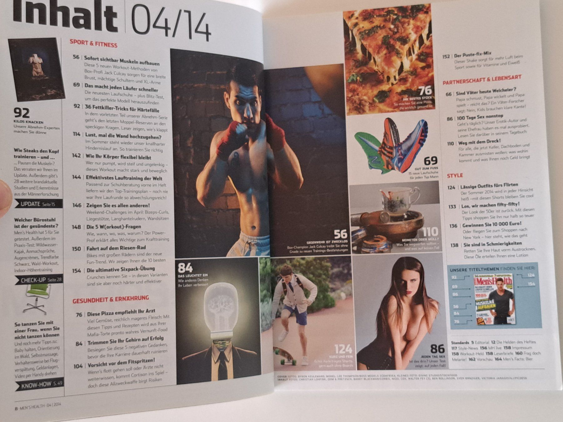 Riviste & Magazine: MEN'S HEALTH - April 2014 – Usato da Wichtrach venduto da LuckyLuke69 2