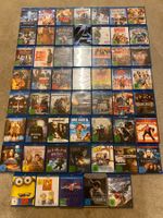 Blu-ray Filme Sammlung 54 Titel verschiedene Genre