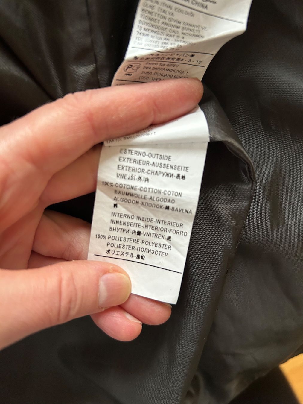 Benetton Jacken: Benetton-Winterjacke mit Teddyfellfutter – Grösse 38 – Gebraucht aus Bern von mascho007 7