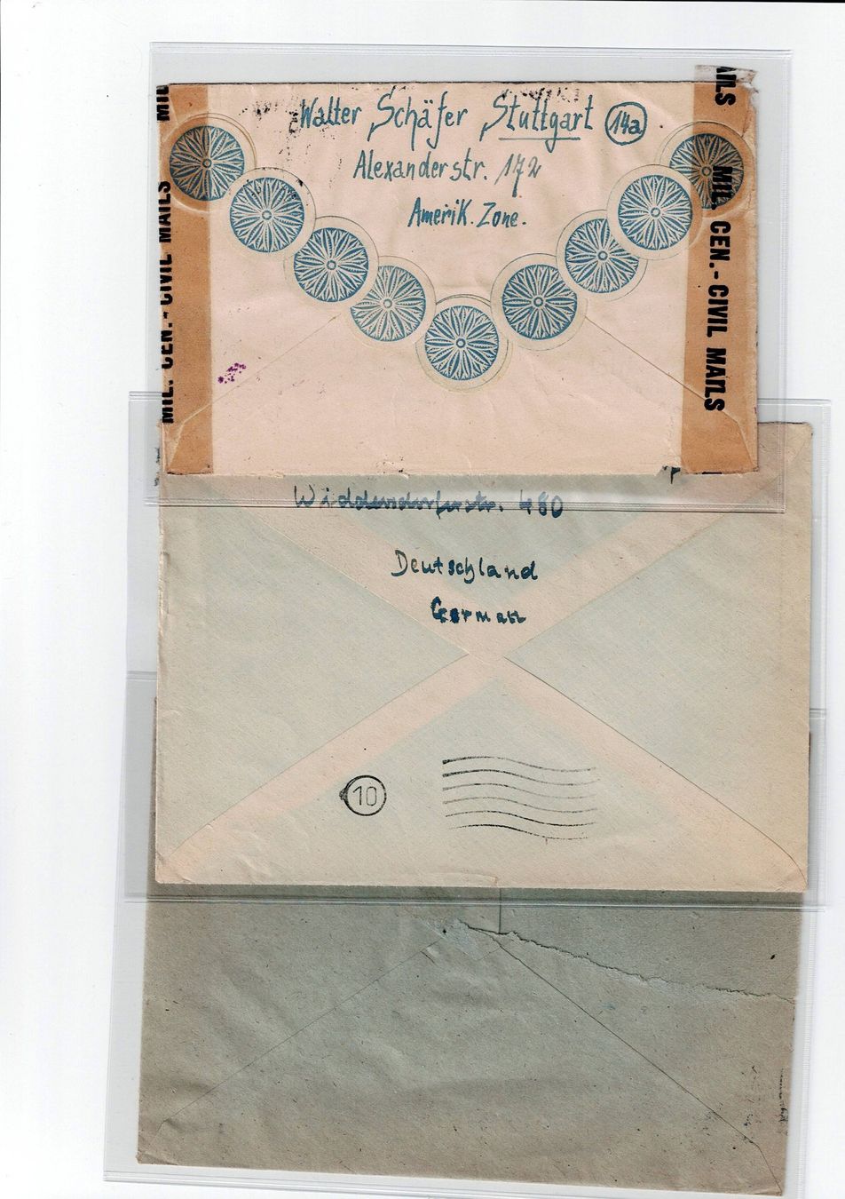 Tous les timbres: Deutschland, 10 Belege 2 – D'occasion à Hinteregg par McCharly01 6