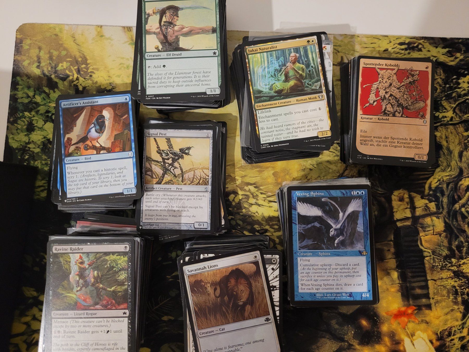 Magic The Gathering Carte collezionabili: Mtg Sammlung mit 110 Rares plus ca 800 (Un-)commons – Usato da Basel venduto da BigFishBig 5
