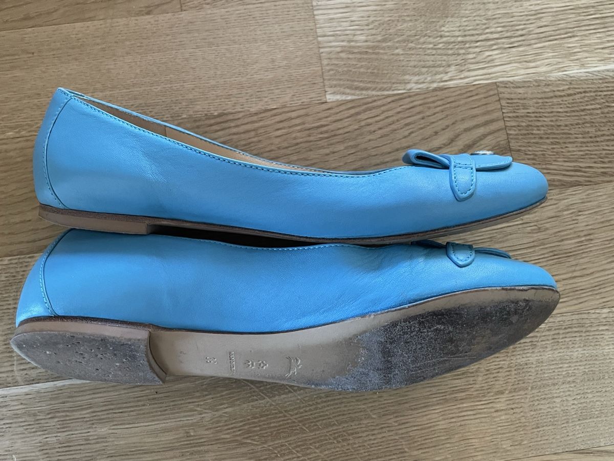 Longchamp Scarpe da donna: Longchamp Ballerina Gr 39 Hellblau  – Usato da Zürich venduto da sunnaschie 3