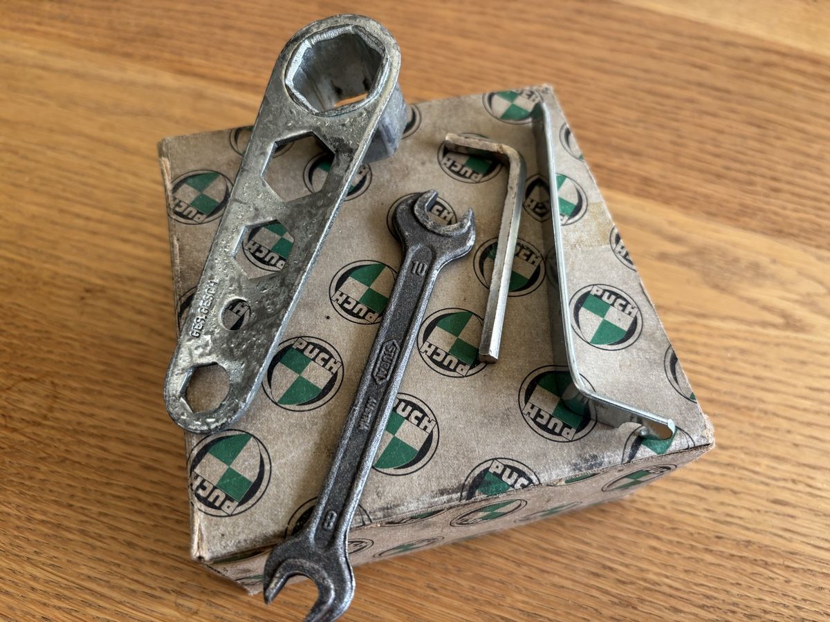 Puch Mofas: Original Puch Werkzeug – Gebraucht aus Gerlafingen von alpenbrevet