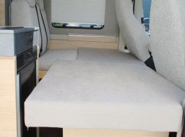 3-Bett Fiat Ducato, inkl. untergestell und Matratze. Neu