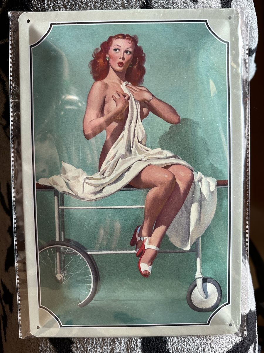 Insegne: Pin up frau – Nuovo (secondo la descrizione) da Reinach AG venduto da rares75
