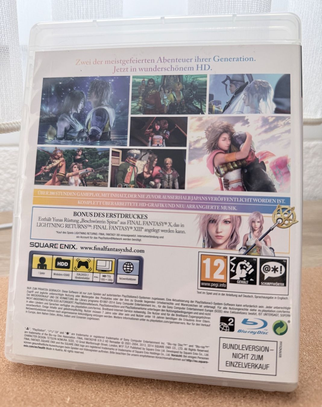 Sony Spiele: PS3 Final Fantasy X/X-2 HD Remaster (PEGI) – Gebraucht aus Dintikon von Onomichio-Kun 1