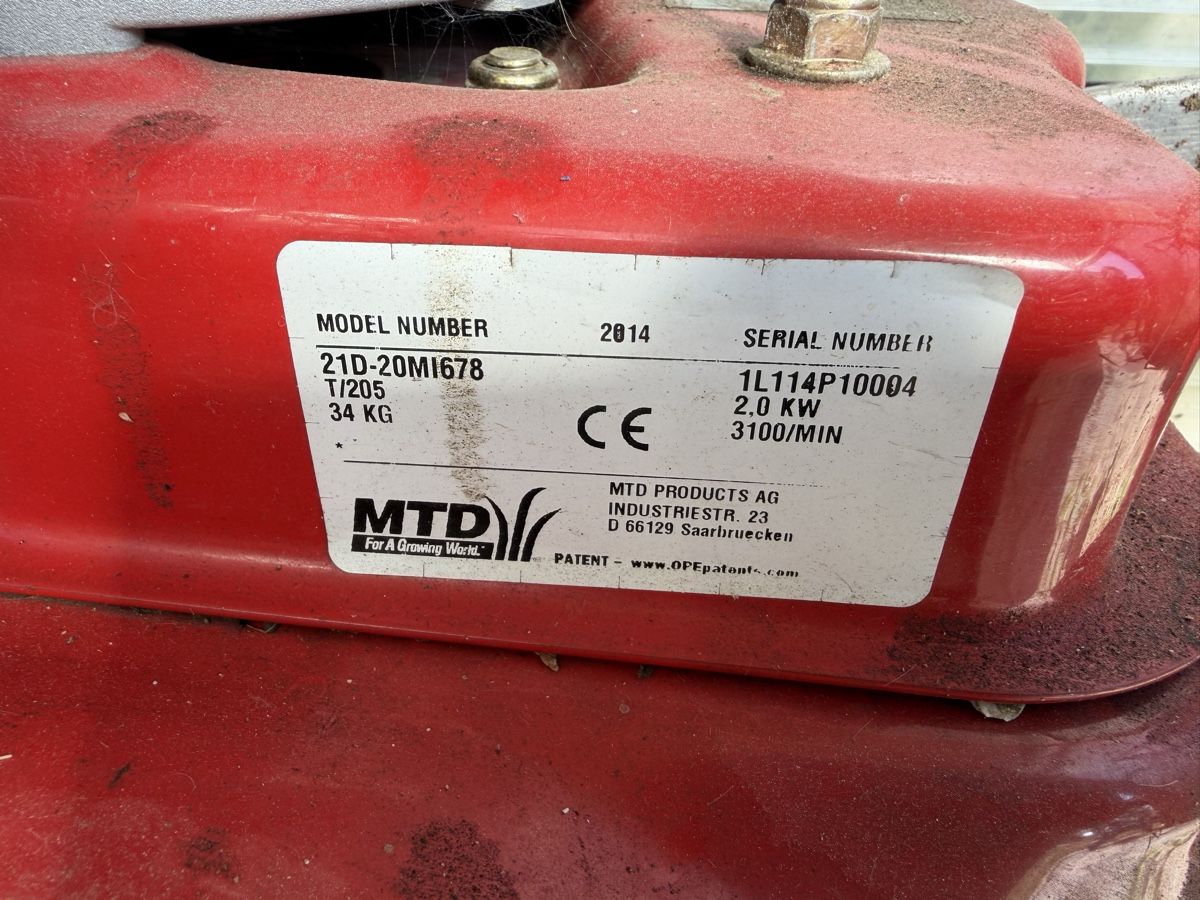 Alle Maschinen: Motorhacke MTD – Gebraucht aus Effretikon von LukasA01 1