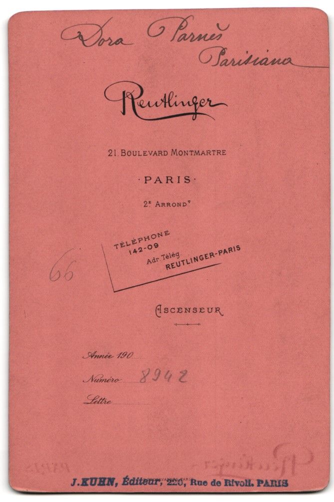 Fotografie &  Plakate: Fotografie Reutlinger, Paris, Boulevard  – Gebraucht aus Berlin von bartko-reher 1