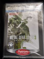 Metal Gear Solid 3 Snake Eater PS2 Platinum neuf scellé DE