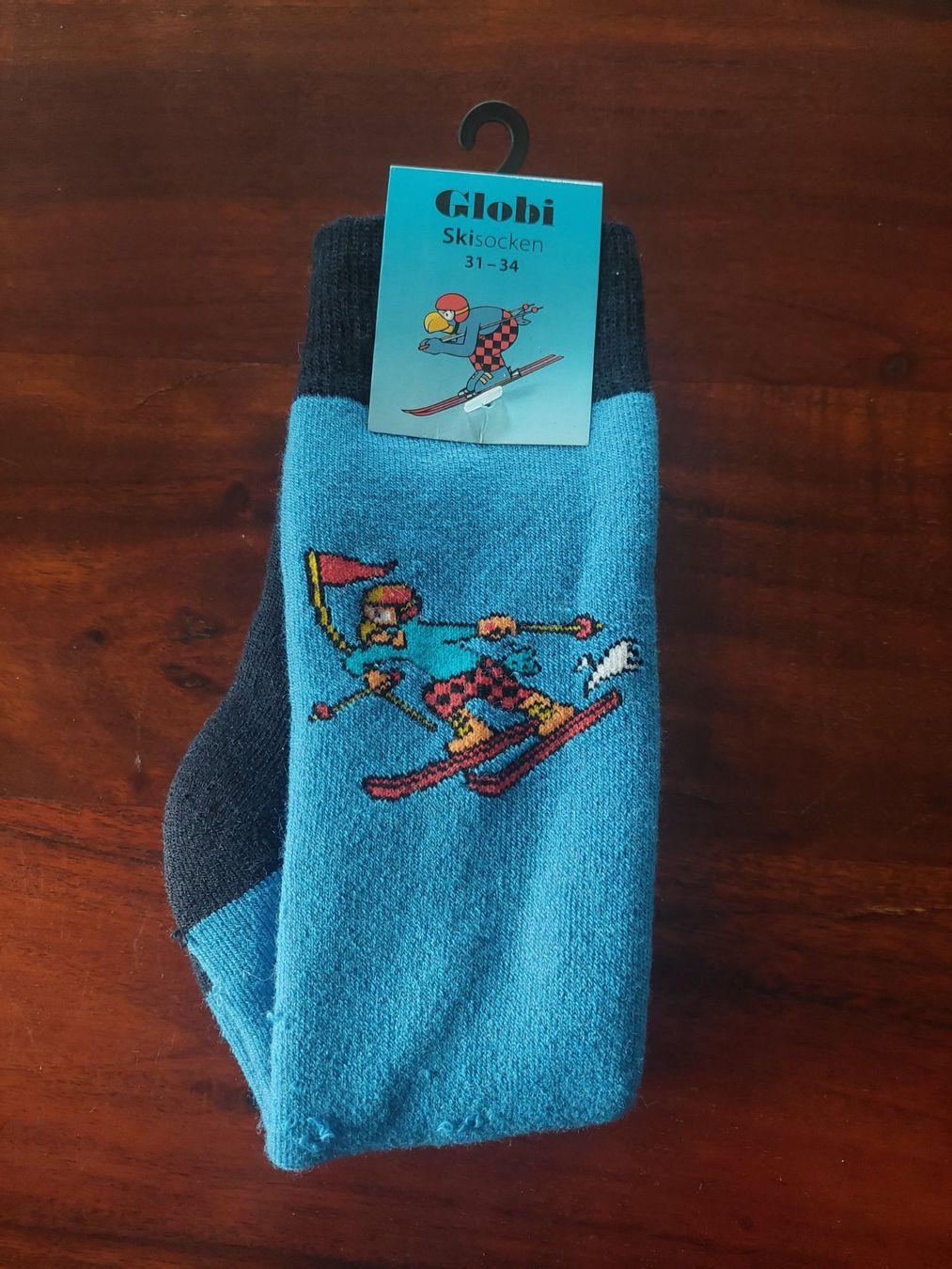 Rohner Chaussettes enfants: Globi Ski Socken 31-34 – Neuf avec emballage d'origine à Beckenried par Havacola 1