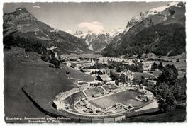 Engelberg, Schwimmbad, gelaufen 1966