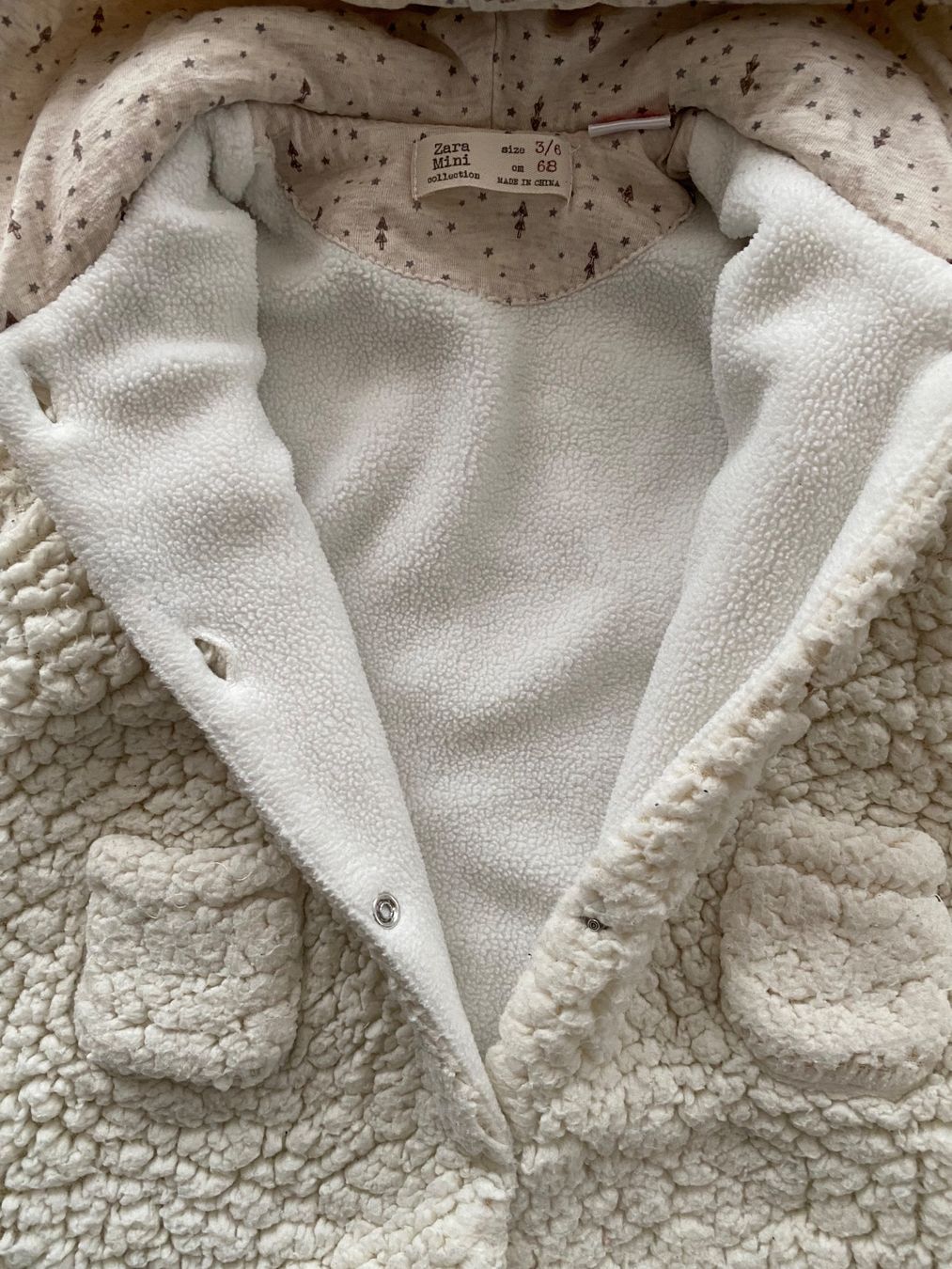 Zara Completi: Zara Mini 68 Overall im Teddylook Fleece – Usato da Trachslau venduto da M_Schmid81 3