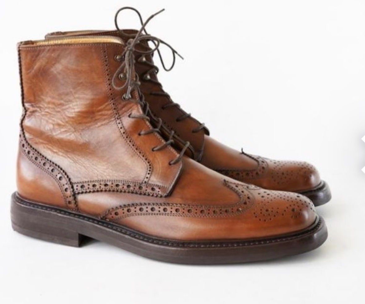 Scarpe da uomo: Bottines Pollini, cuir, 43, neuves – Nuovo (secondo la descrizione) da Auvernier venduto da Arocc