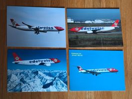 4 AK Edelweiss Airlines von damals bis heute