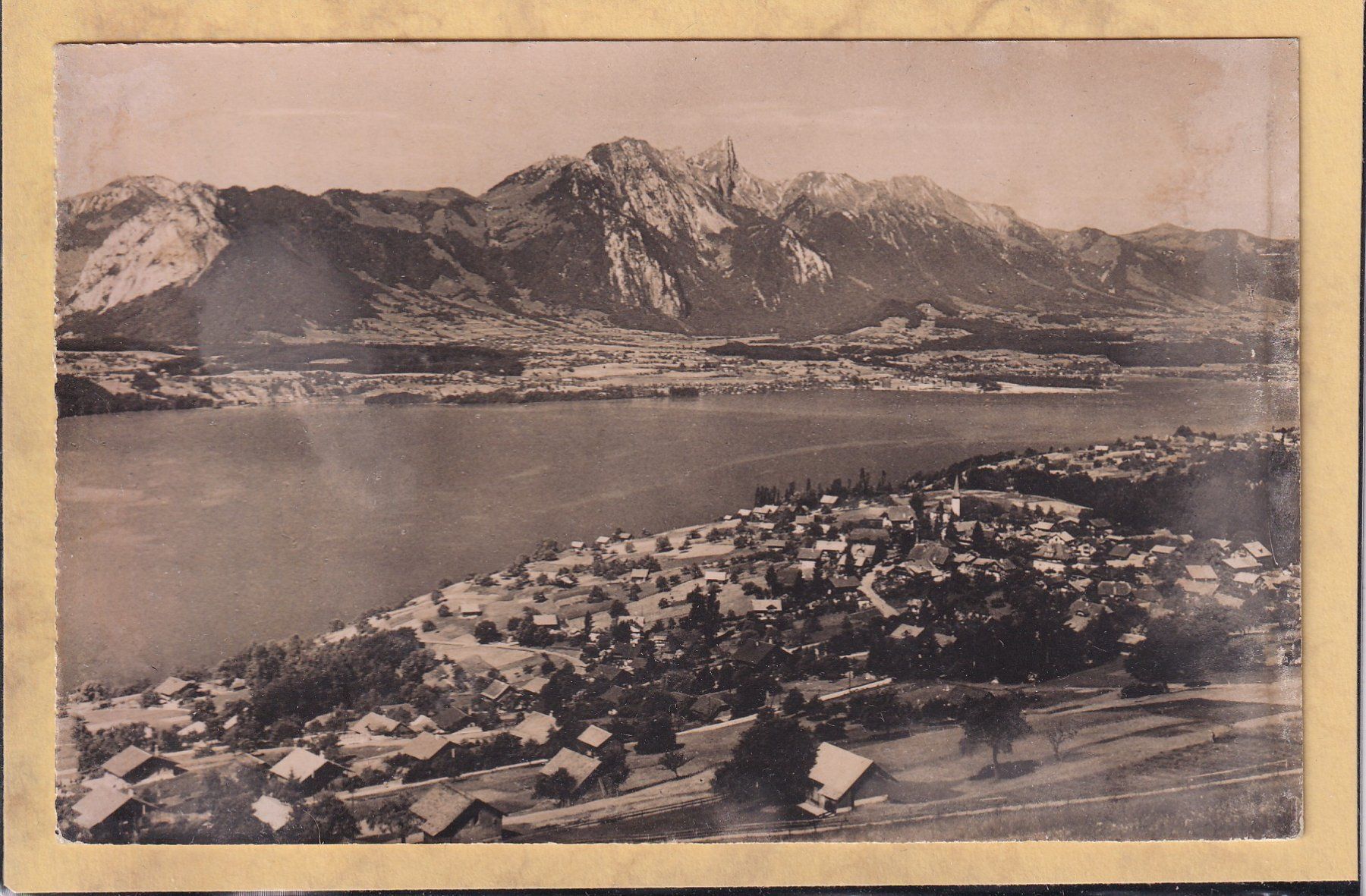 Cartes postales: Sigriswil (Thunersee) – D'occasion à Orvin par Pyaeschli