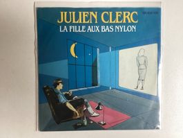 Julien Clerc Single - La Fille Aux Bas Nylon