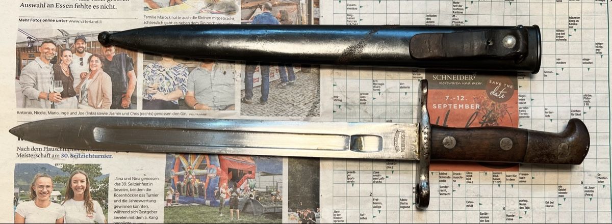 Armée suisse Armes blanches: Bajonett K11 K31 Schweizer Armee  – D'occasion à Sevelen par Ritiplampi 2